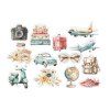 zestaw elementow travel jorrurnal 13szt