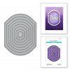 spellbinders mirrored arch labelfs etched dies s5 6
