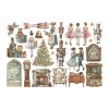 stamperia the nutcracker ephdemera 24pcs dflct51