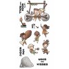 ldrs creative cave kiddos 4x8 inch clear stamps ld