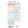 ldrs creative pastel patterns 4x9 inch paper pack