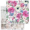 enchanted flottwers scrapbooking paper set 8x 12 x12 bonus