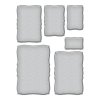 spellbinders curved rectangles etched dies s5 006