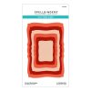 spellbinders curvuued rectangles etched dies s5 006
