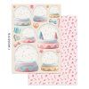 stampderia candy christmas junk journal backgrounds