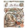 stamperia the owls house die cuts 41pcs dfldc119