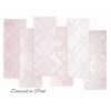 Decorer - Damask in Pink - 3x8" kompletní sada kartiček