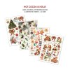 ciao bella hot cocoa holly a4 junk journal ephemeer