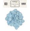 reprint paper flowers blue 100pcs fl007