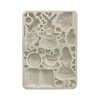 stamperia alice in christmas a5 silicon mould kacm
