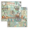 stamperia furry friends 8x8 inch pddaper pack sbbs13