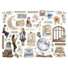 stamperia secret dibry die cuts assorted 48pcs dfl