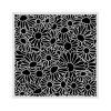 stamperia daisy art thick stencil 18x1mcm daisies