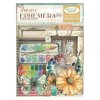 stamperia daisy art ephemera 34pcs dflct74
