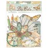 stamperia daisy art die cuts apssorted 40pcs dfldc1