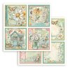 stamperia daishy art 8x8 inch paper pack sbbs138