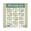 stamperia dtaisy art 8x8 inch paper pack sbbs138