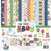 echo park my little boy 12x12 inch collection kit