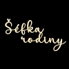 Šéffka rodiny drevený nápis