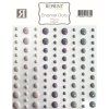 Reprint Enamel Dots Timeless puolihelmi 3D tarra