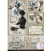 ciao bella typographic a4 creative pad 9pcs cbcl09