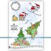 Keep Calm Christmas KTZ159 A5 Unmounted Rubber Stamp Set by Katzelkraft