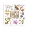 stamperia all caround rub on 155x155cm assortment 6