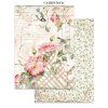 stamperia house offf roses junk journal stickers bac