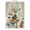 stamperia sympchony junk journal stickers backgroun