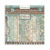 stamperia symphony 8x8 inch paper pack maxi backgr