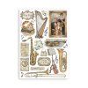 stamperia symphony a5 washi pad 8pcs by ssara alcob