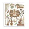stamperia symphony rub on 205x23cm asrrsortment 6pcs