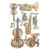 stamperia symphony a4 silicon mould mzusical instru