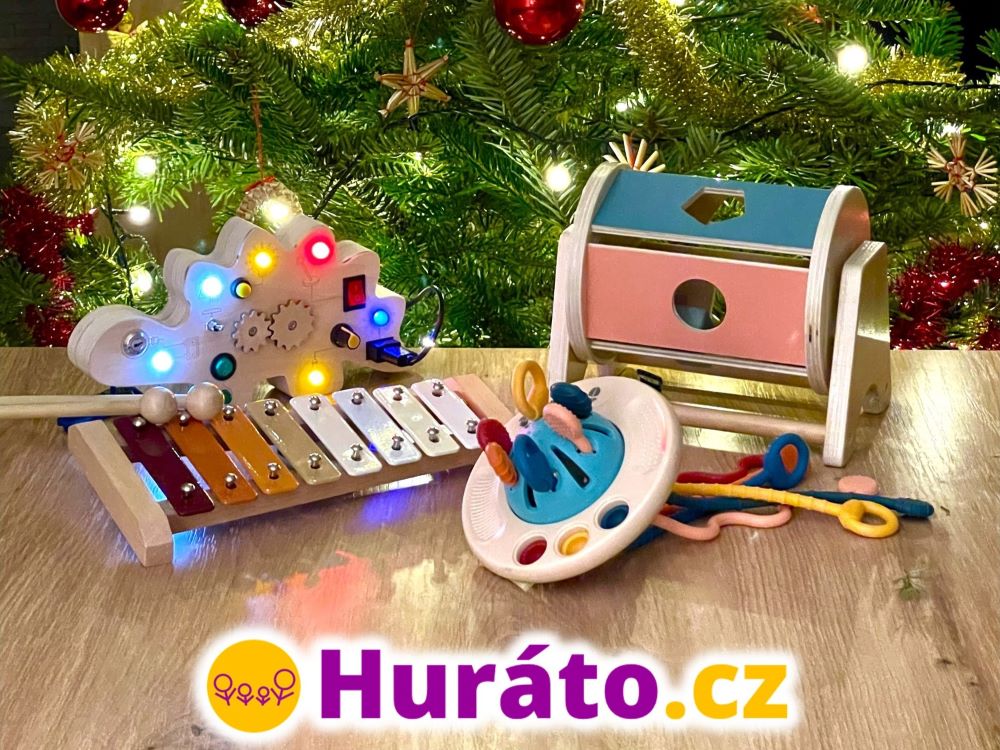 Vánoční dárky pro děti 2025: 10 originálních Montessori hraček pod stromeček