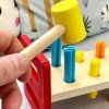 Hračka kladívko zatloukání děti (6)