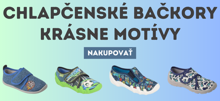 Chlapčenské bačkory na Huratopanky.sk