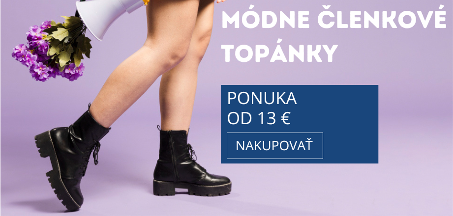 Dámske členkové topánky - HuraTopanky.sk
