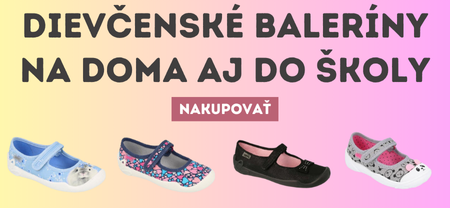 Dievčenské baleríny na Huratopanky.sk