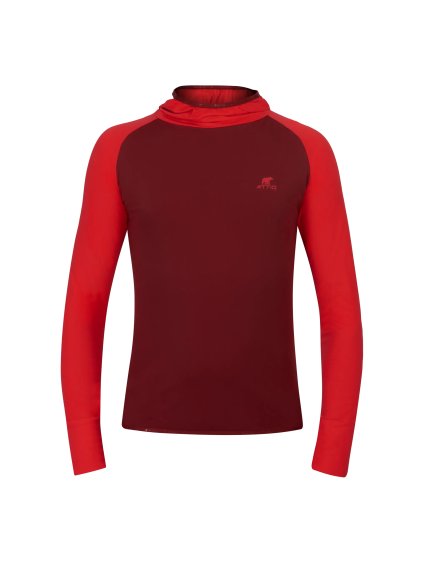 bluza meska monolith red