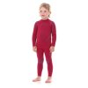Dětské dívčí termokalhoty Thermo (Barva Rubínová, Velikost 92/98)