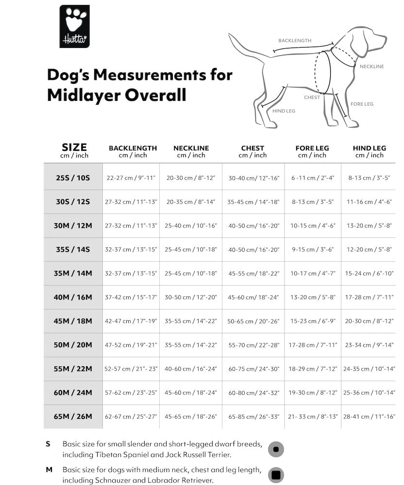 HurttaMidlayerOverall_AW22_SizeChart