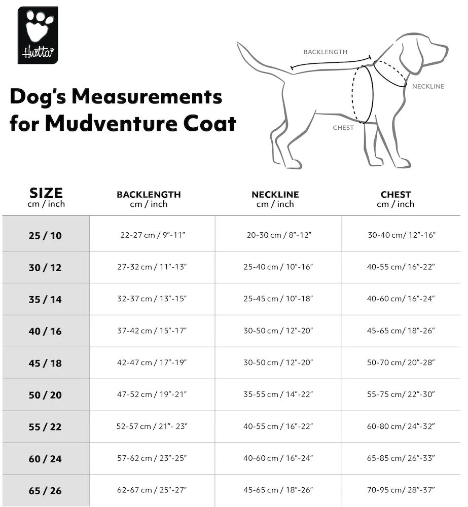 HurttaMudventureCoatECO_AW23_SizeChart