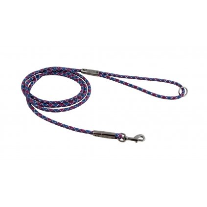 Hurtta casual rope leash modré/brusnicové
