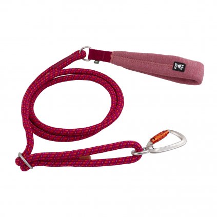 Hurtta Adjustable rope leash ECO malinové