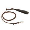 Hurtta Adjustable rope leash ECO neon čierne