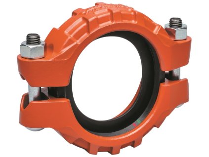 VICTAULIC QUICKVIC Style 177N pružná spojka 114,3mm, těsnění EPDM, drážková, litina, oranžová lakovaná