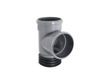 MIDAS AIRFIT HT odbočka 75, 87° nástrčná, odpadní, PP
