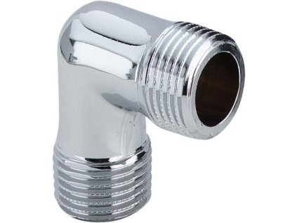 VIEGA 1611 koleno 90° vnější závit, voda,plyn, mosaz,chrom