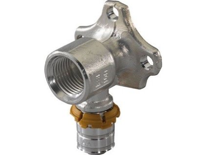 UPONOR PE XA Q&E SMART AQUA nástěnka vnitřní závit, na zeď lištu, lisovací, voda, mosaz