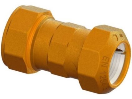 GREINER přechod X40mm, ocel x PE, oboustranně svěrný, voda plyn, mosaz